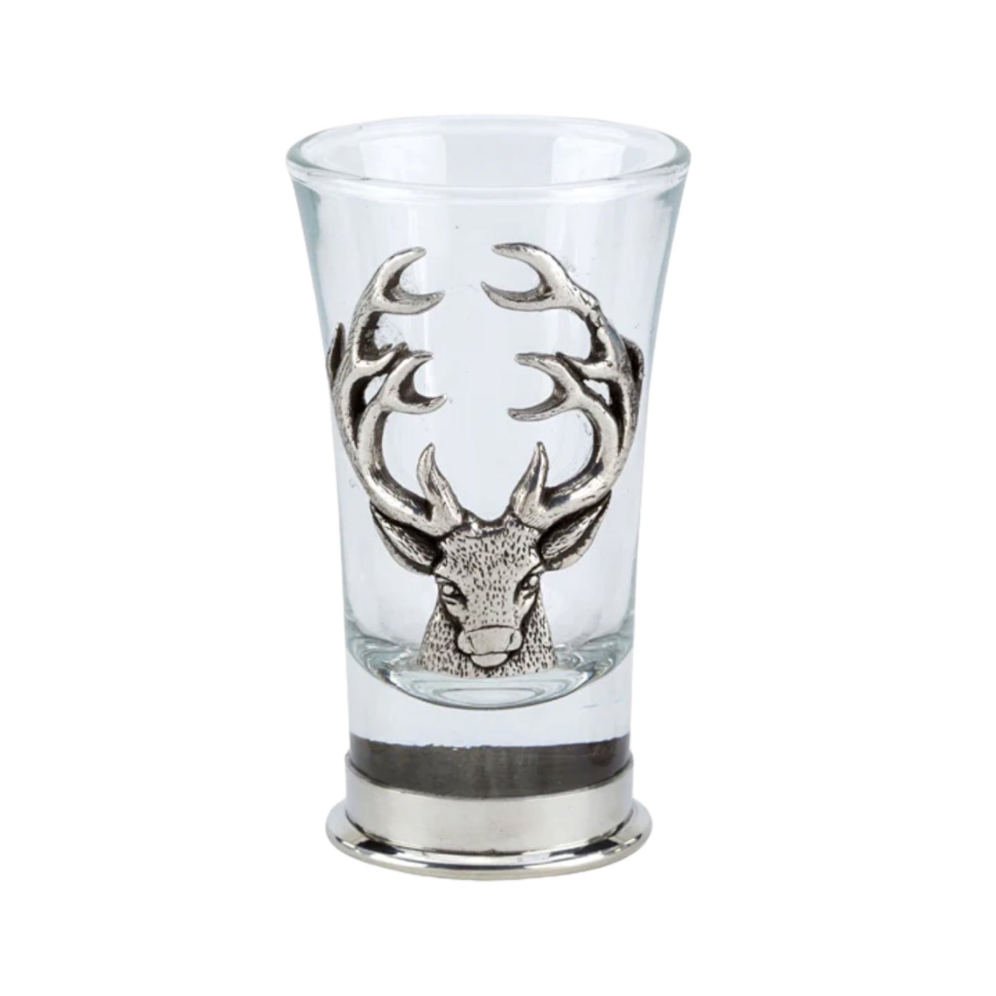 Stag Emblem Shot Glass