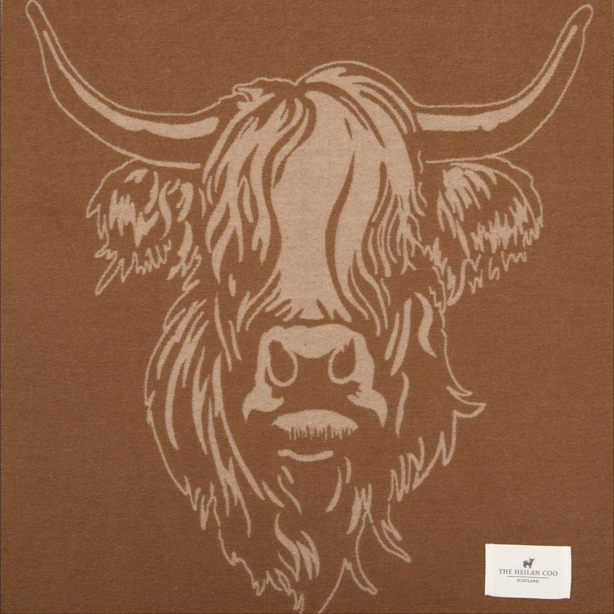 Heilan Coo Super Soft Scarf - Mushroom/Natural