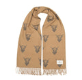 Heilan Coo Multi Super Soft Scarf - Camel/Grey