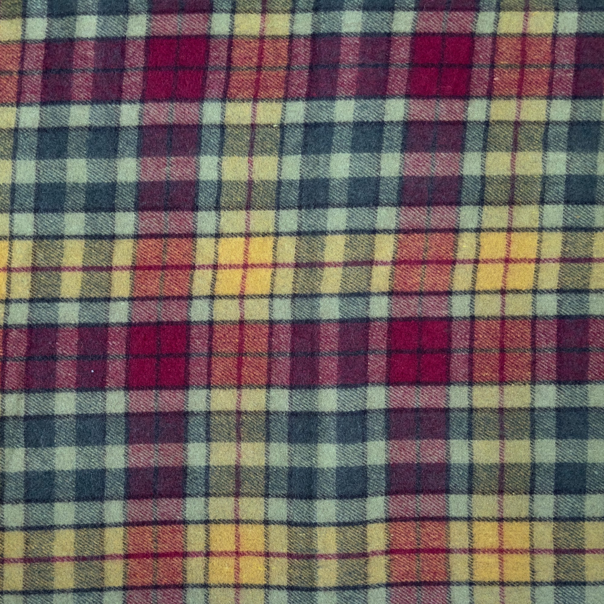 Autumn Buchanan - 100% Recycled Wool Tartan Blanket