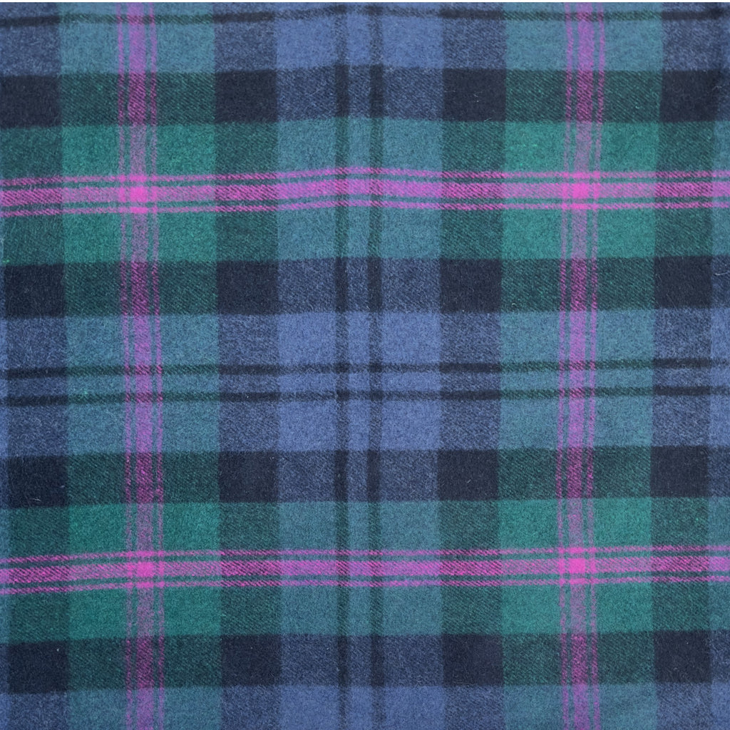 Baird - 100% Recycled Wool Tartan Blanket