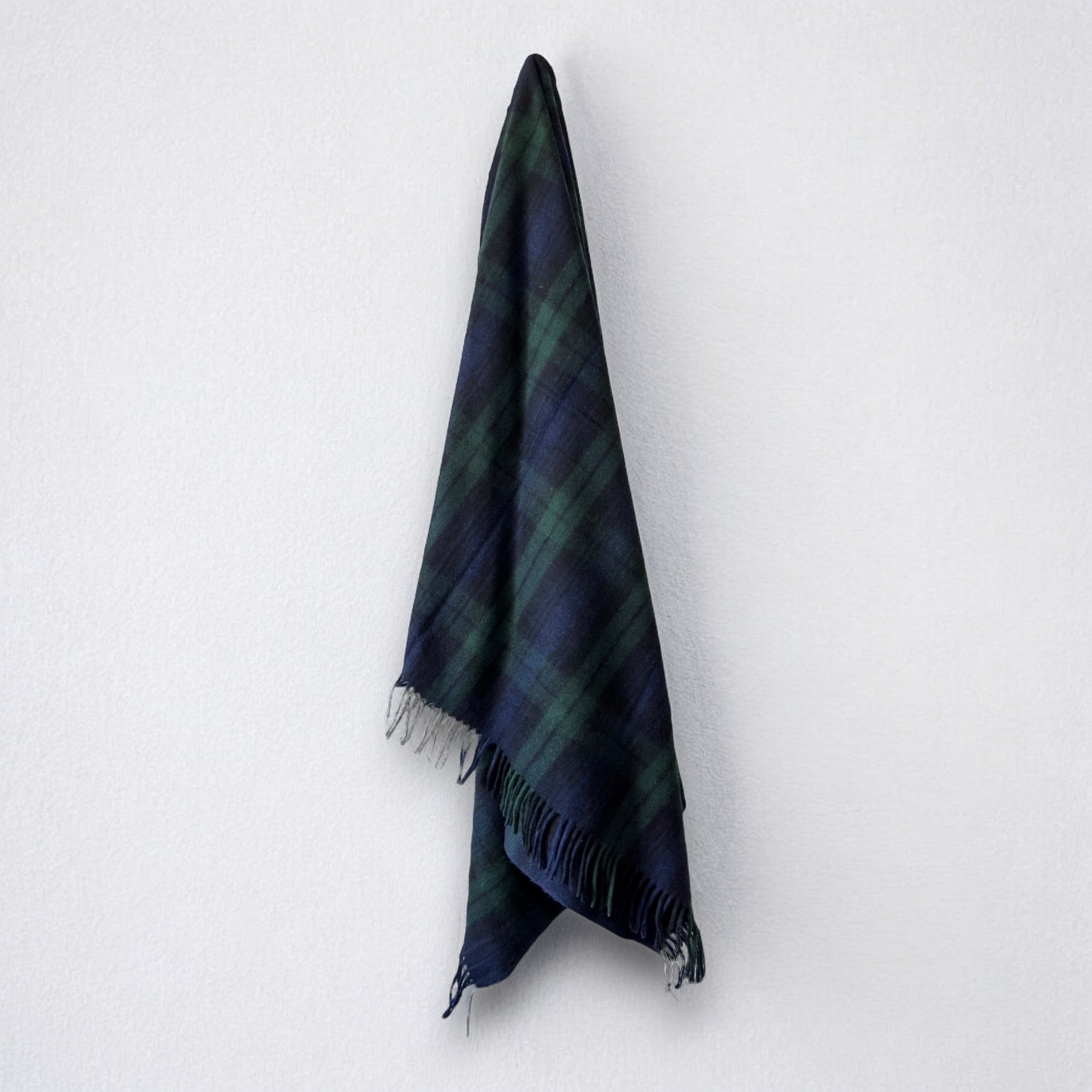 Blackwatch - 100% Recycled Wool Tartan Blanket