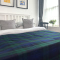 Blackwatch - 100% Recycled Wool Tartan King Size Blanket