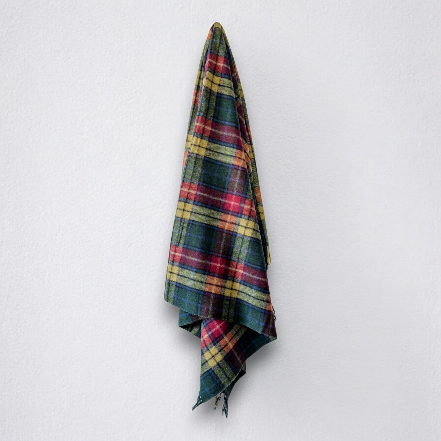 100% Wool Tartan Blanket