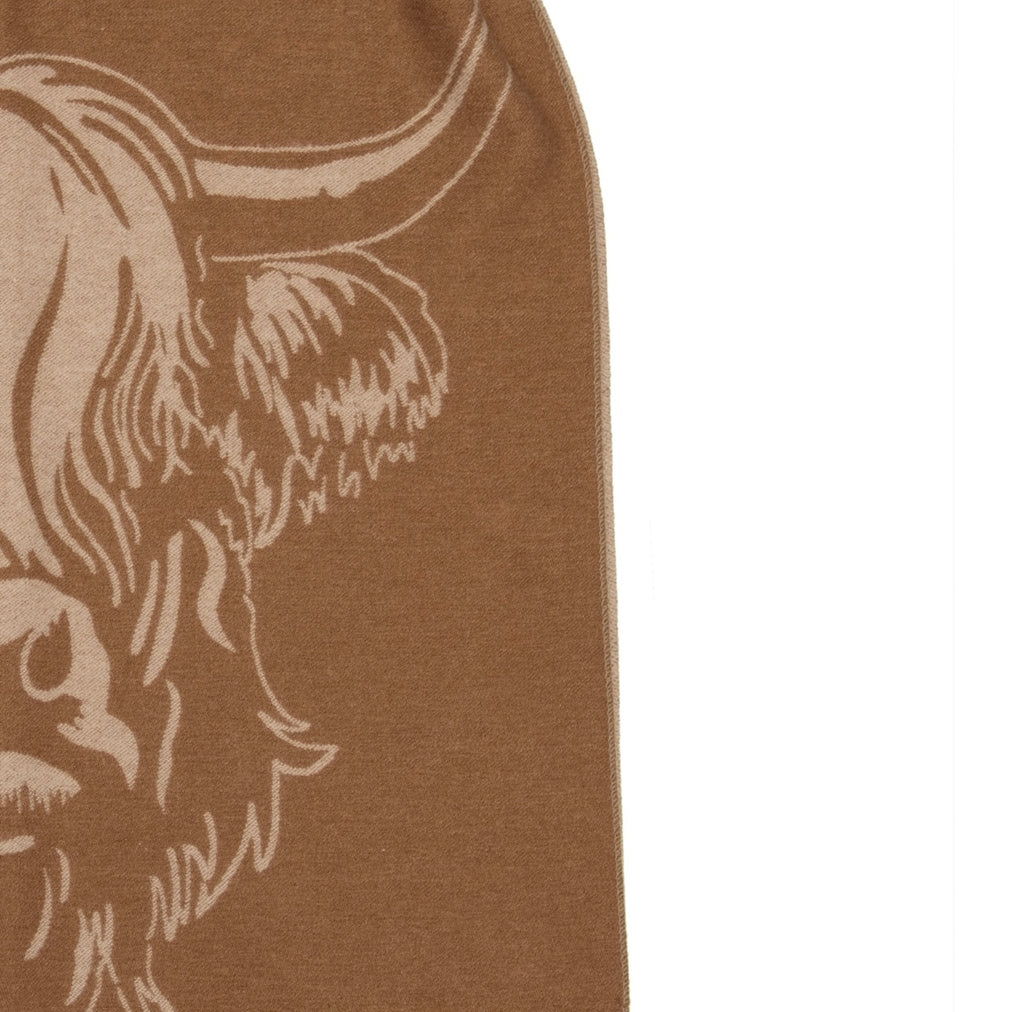 Heilan Coo Super Soft Scarf - Mushroom/Natural