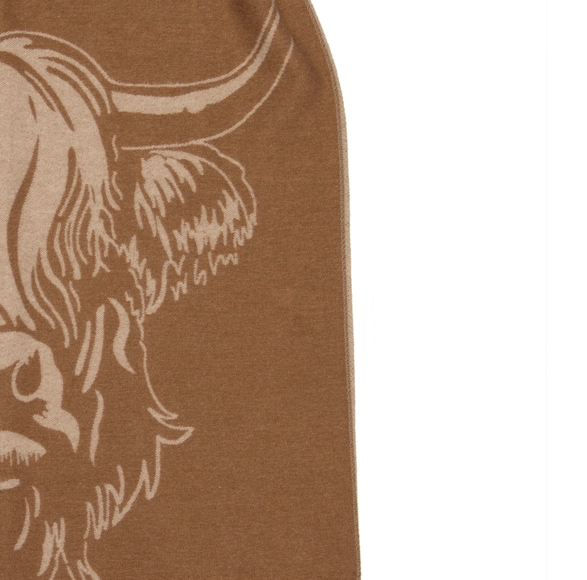 Heilan Coo Super Soft Scarf - Mushroom/Natural