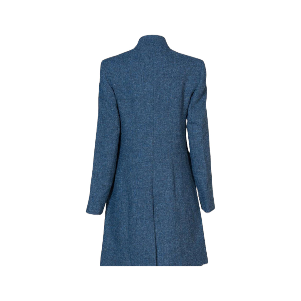 Ladies Harris Tweed Jacket (Sammie) - Blue Fleck