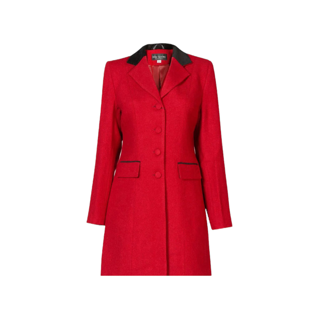 Ladies Harris Tweed Jacket (Sophie) - Red Twill