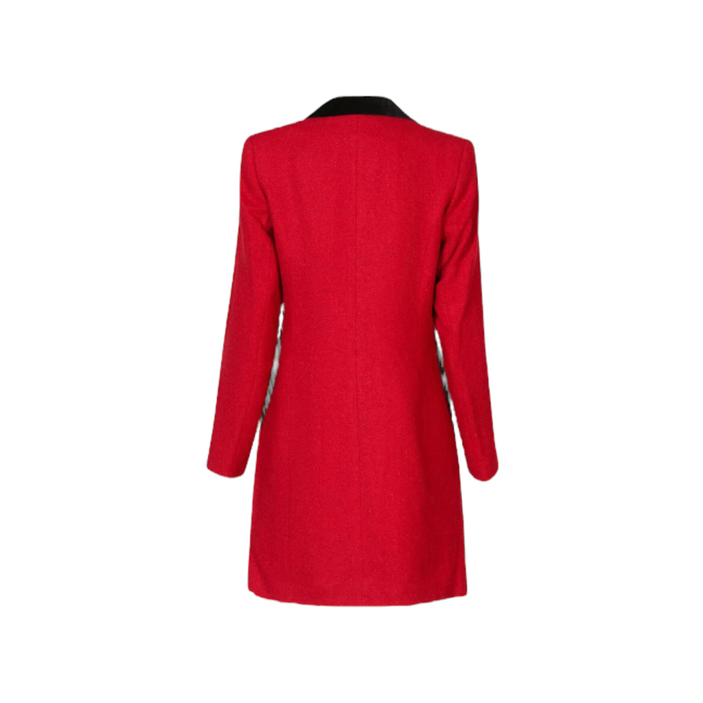 Ladies Harris Tweed Jacket (Sophie) - Red Twill