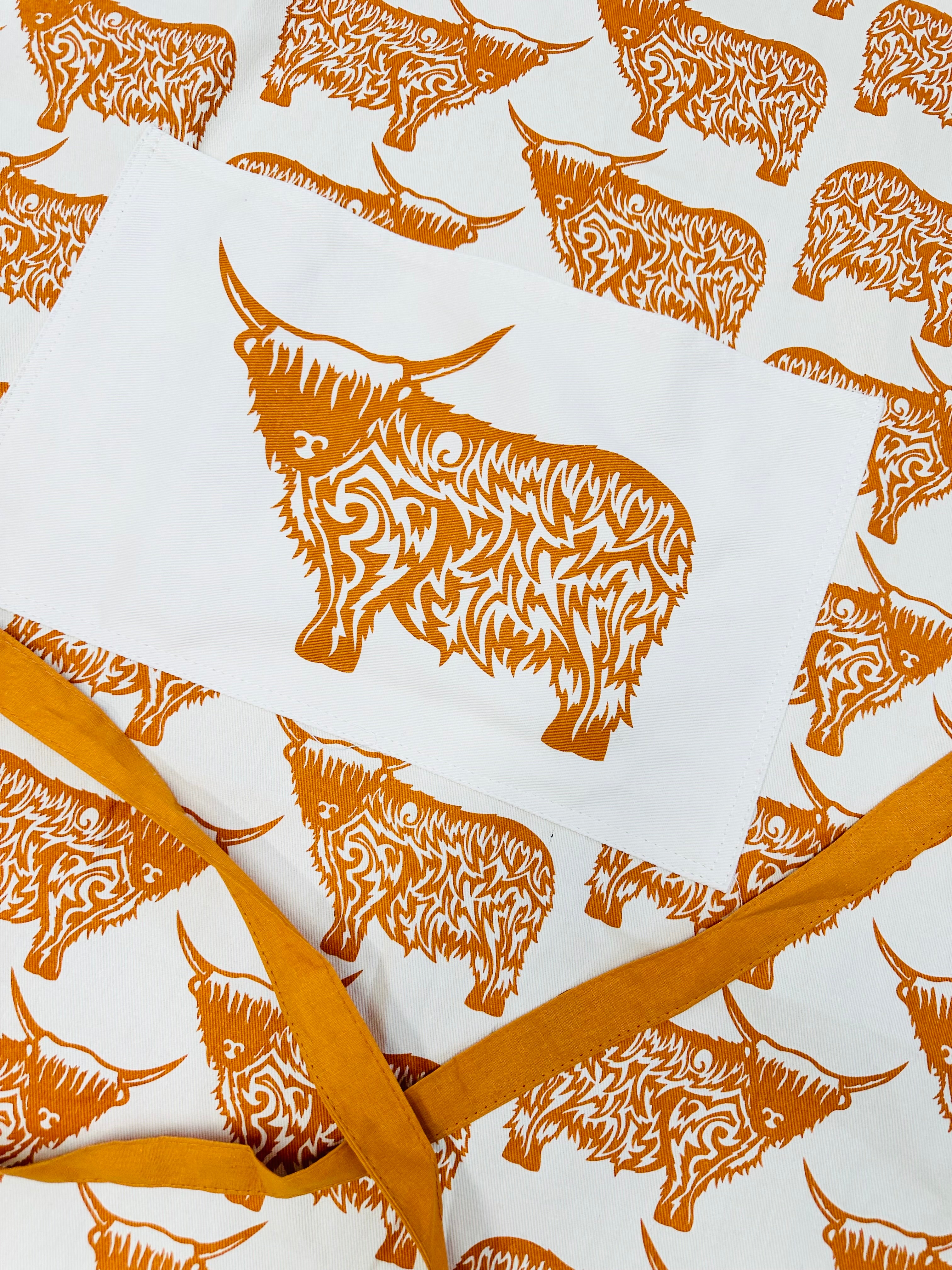 Highland Cow Apron