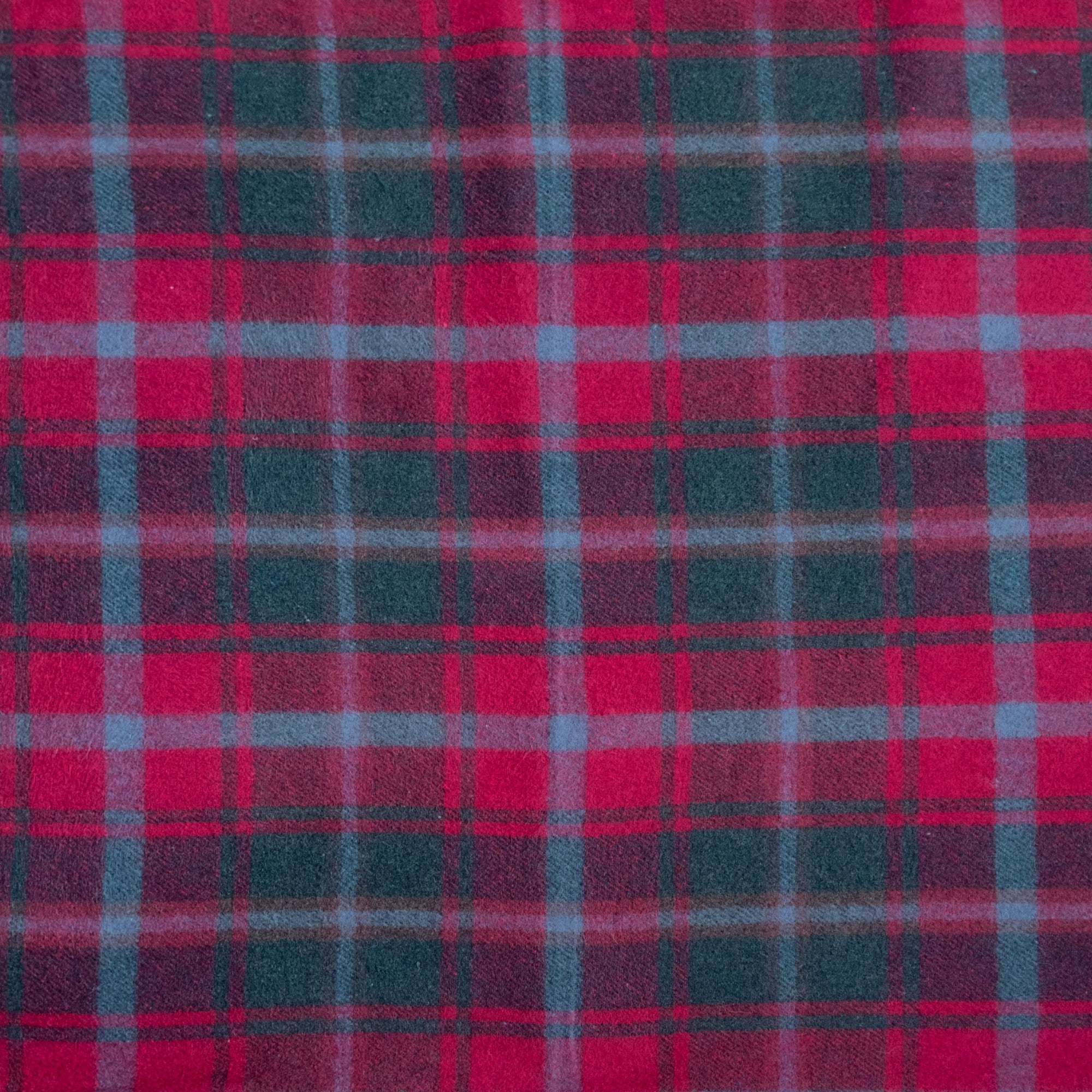 A close up of the Maple tartan.