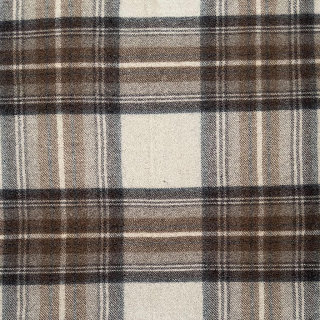 Natural Dress - 100% Recycled Wool Tartan Knee Blanket
