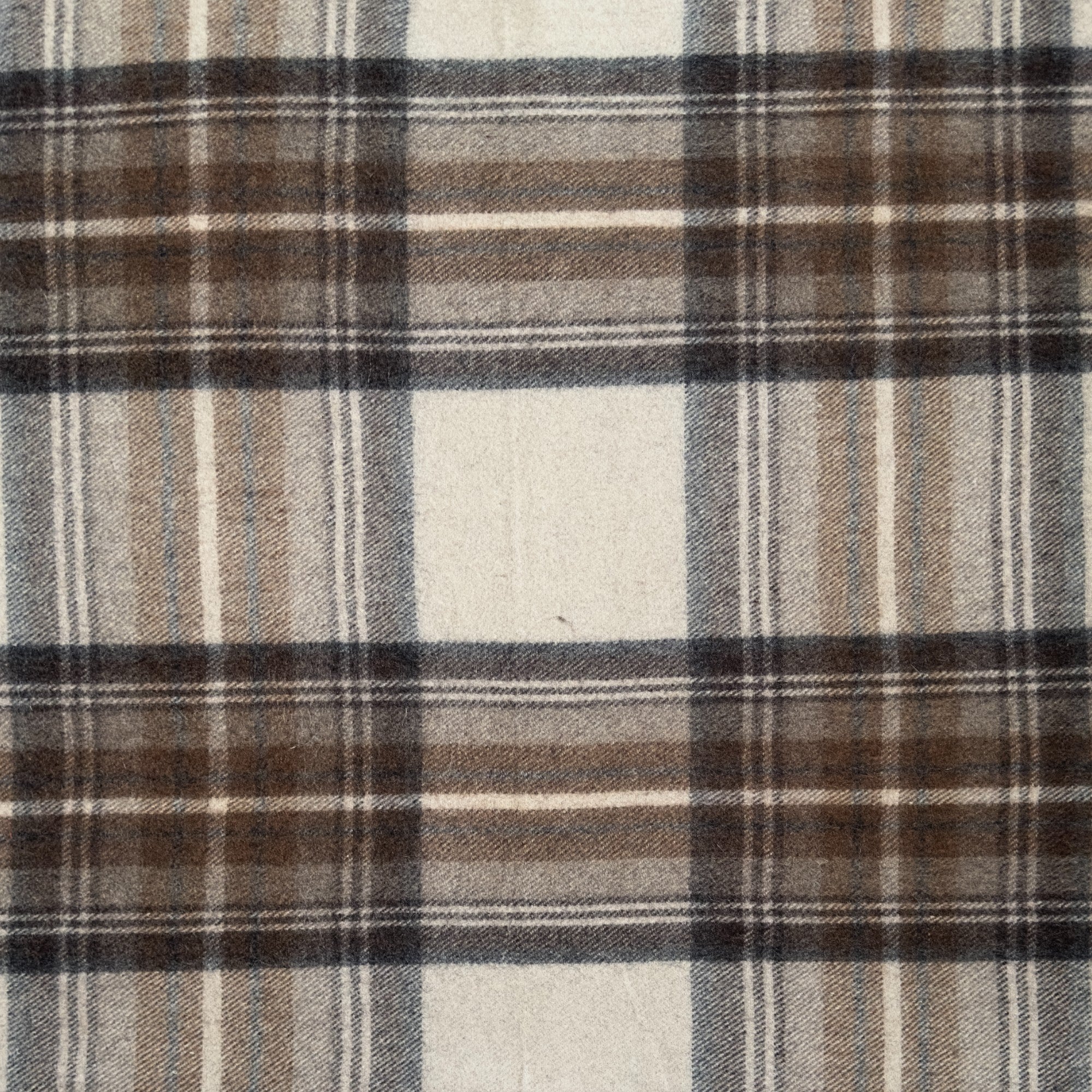 Natural Dress - 100% Recycled Wool Tartan Knee Blanket