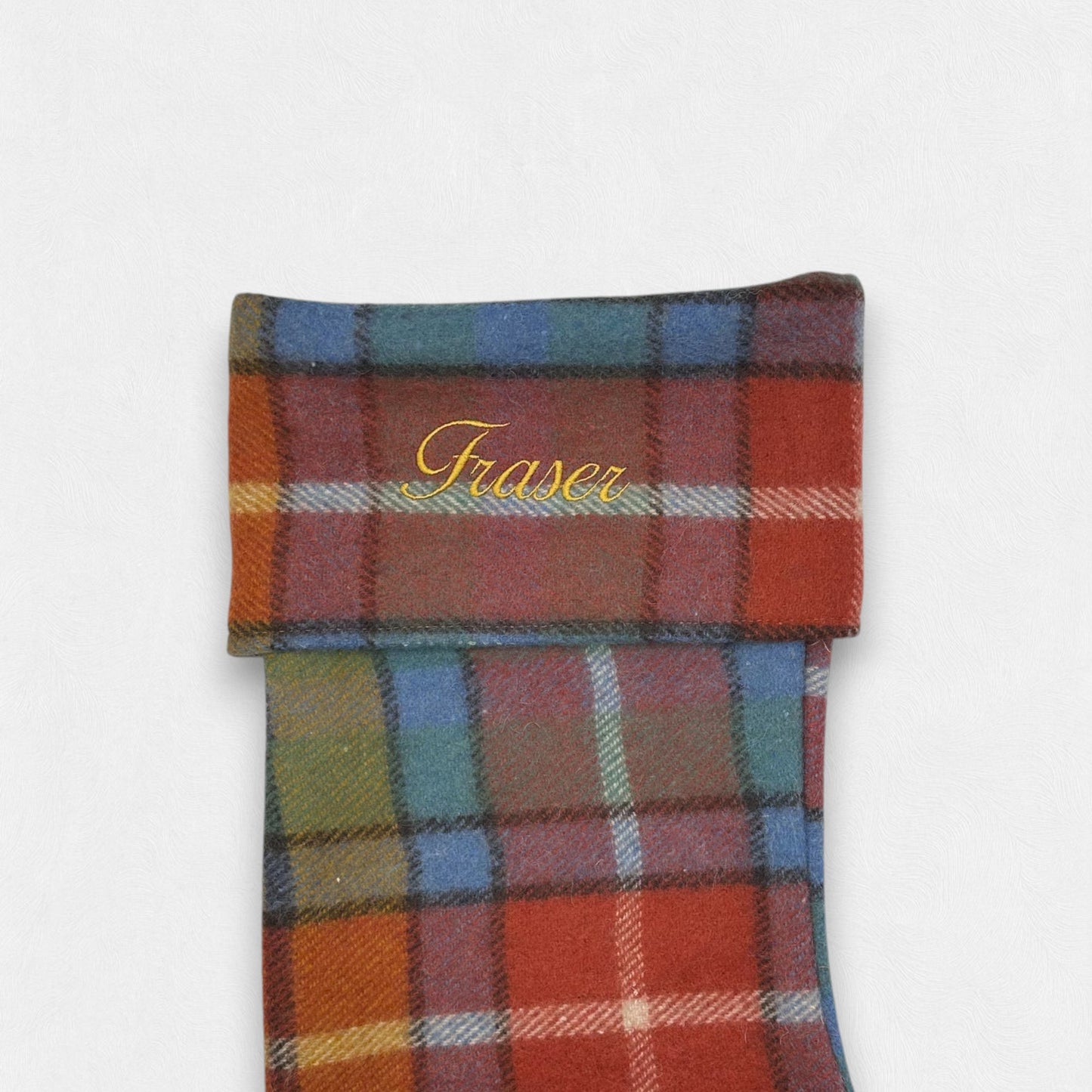 Antique Buchanan - 100% Wool Christmas Stocking