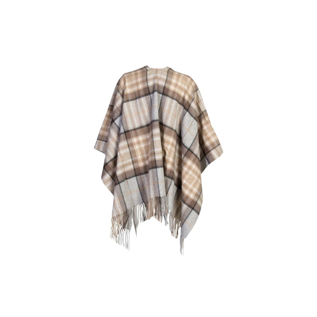 100% Lambswool Tartan Cape - MacKellar