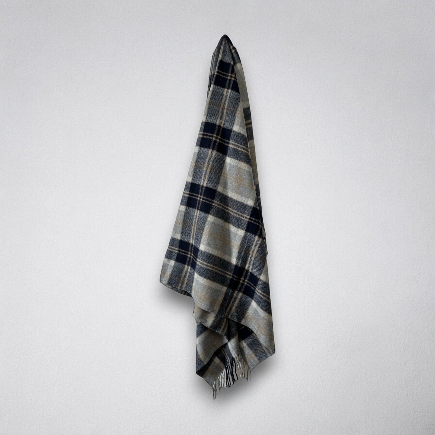 100% Wool Tartan Blanket