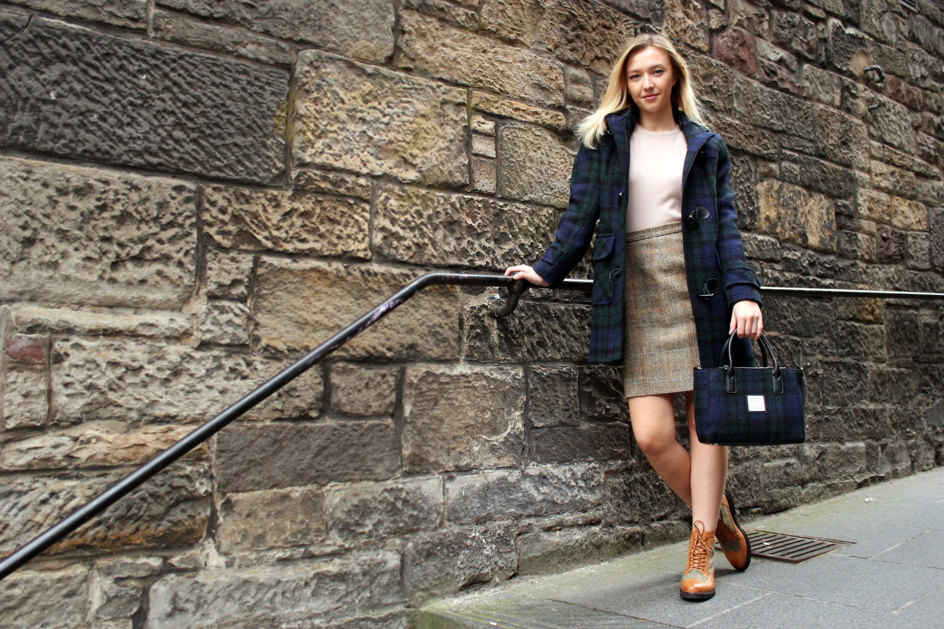 Harris Tweed Duffle Coat