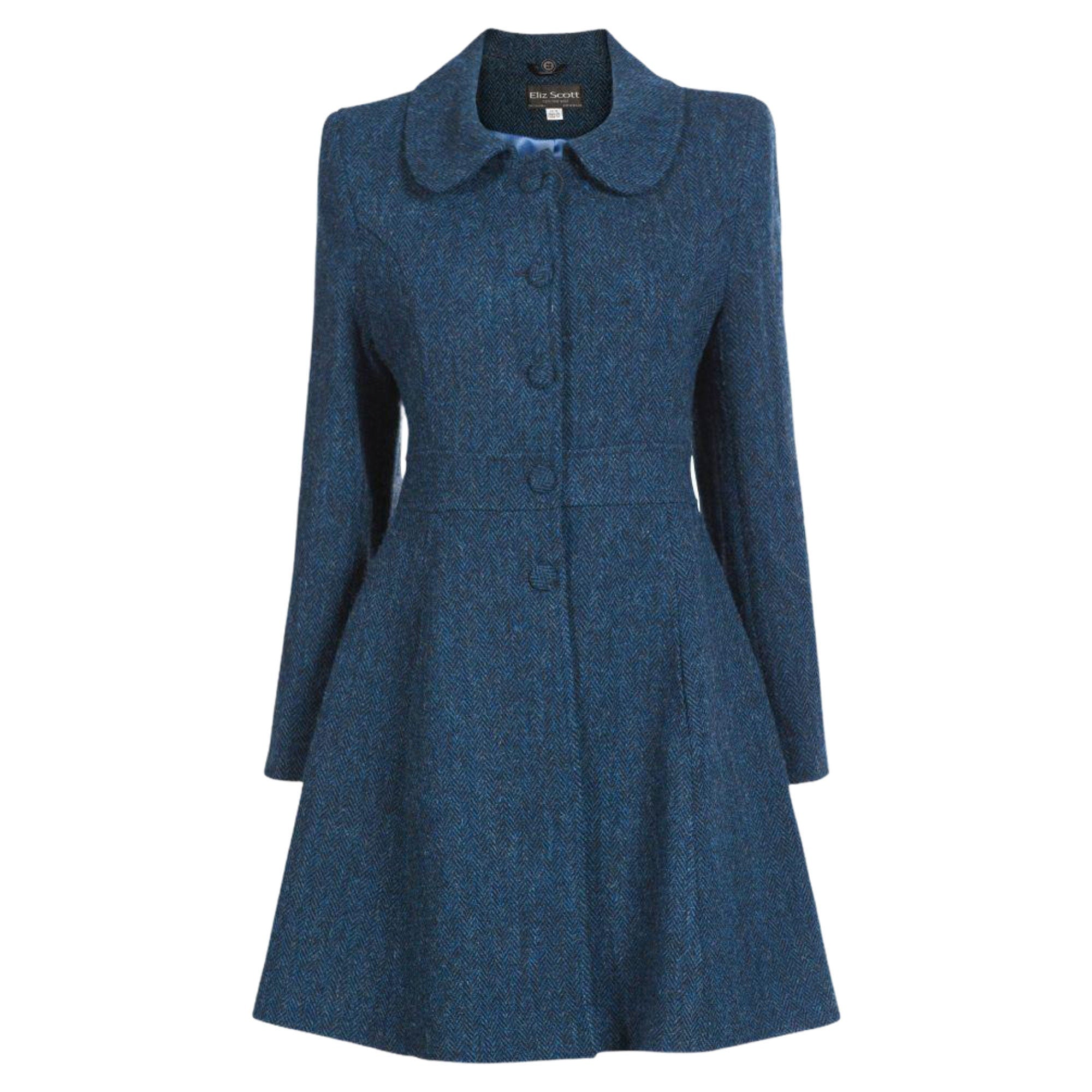 Ladies Harris Tweed Coat Bridget