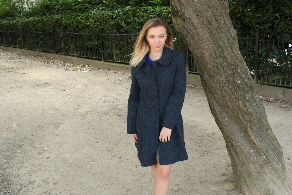 Ladies Harris Tweed Coat Bridget