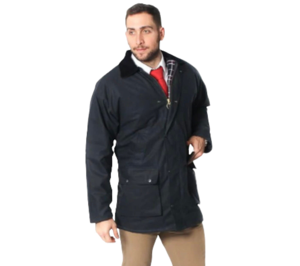 Mens Cotton Wax Padded Jacket