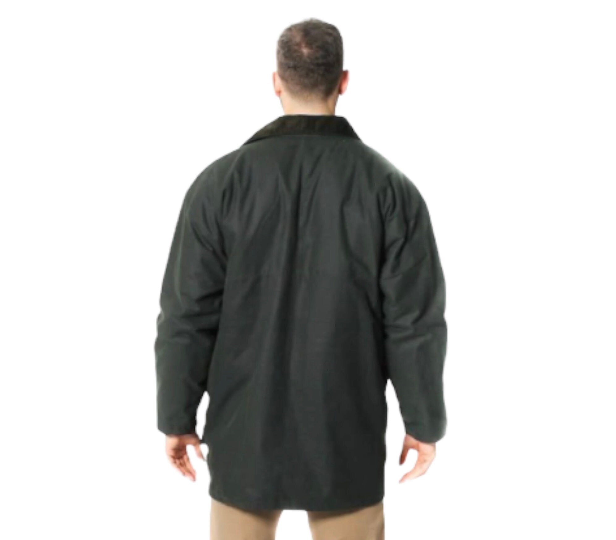 Mens Cotton Wax Padded Jacket