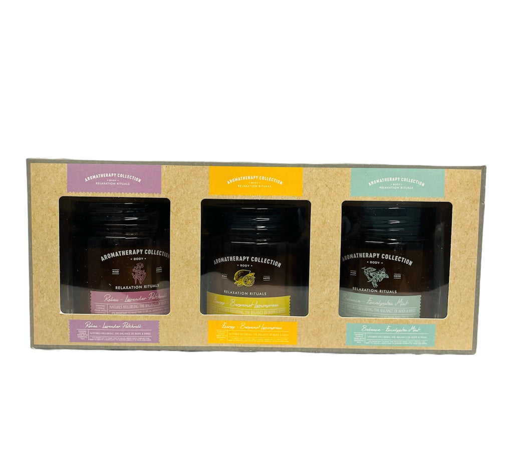 Aromatherapy Scented Candle Box of Three