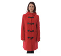 Cashmere Duffle Coat - Red