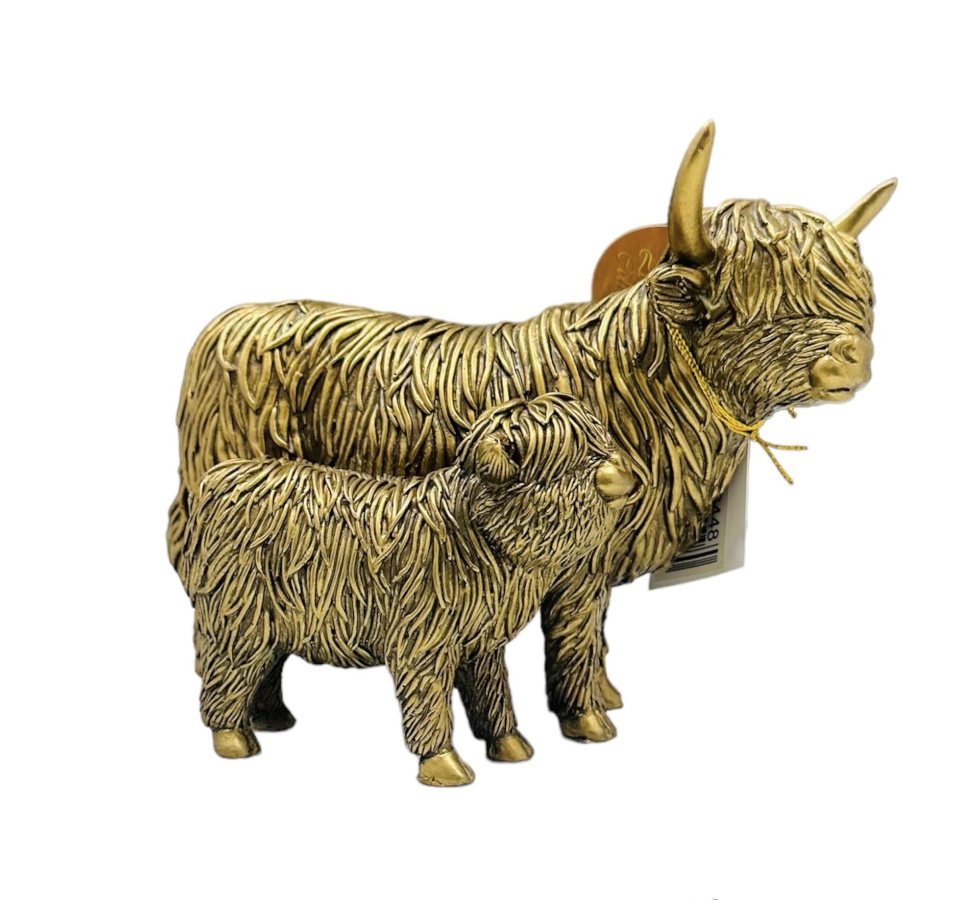 The Leonardo Collection Highland Cow and Calf Design - Melamine Spoon Rest